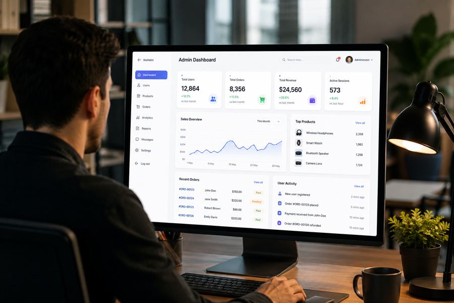 Admin Dashboards